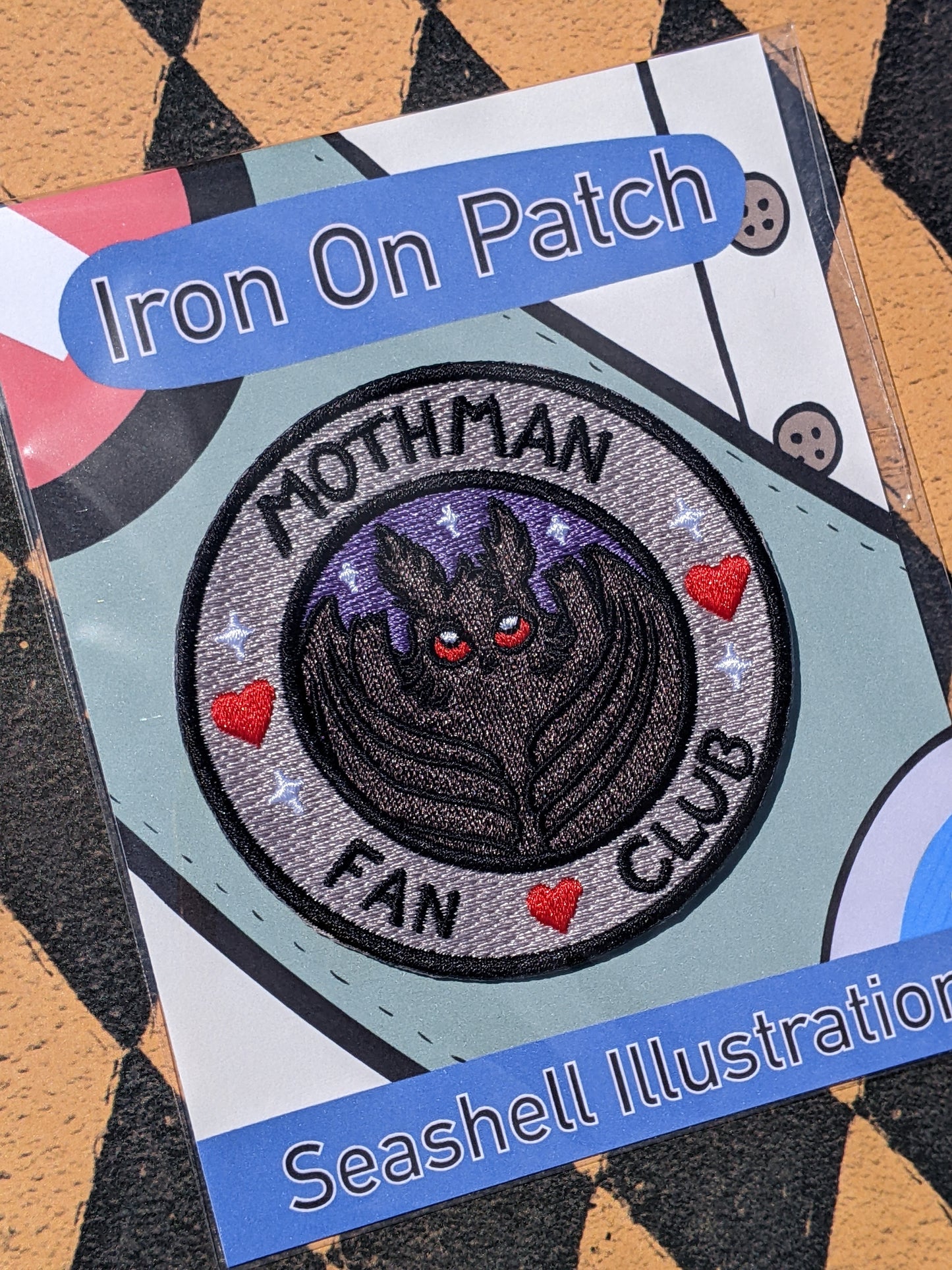 Mothman Fan Club Patch