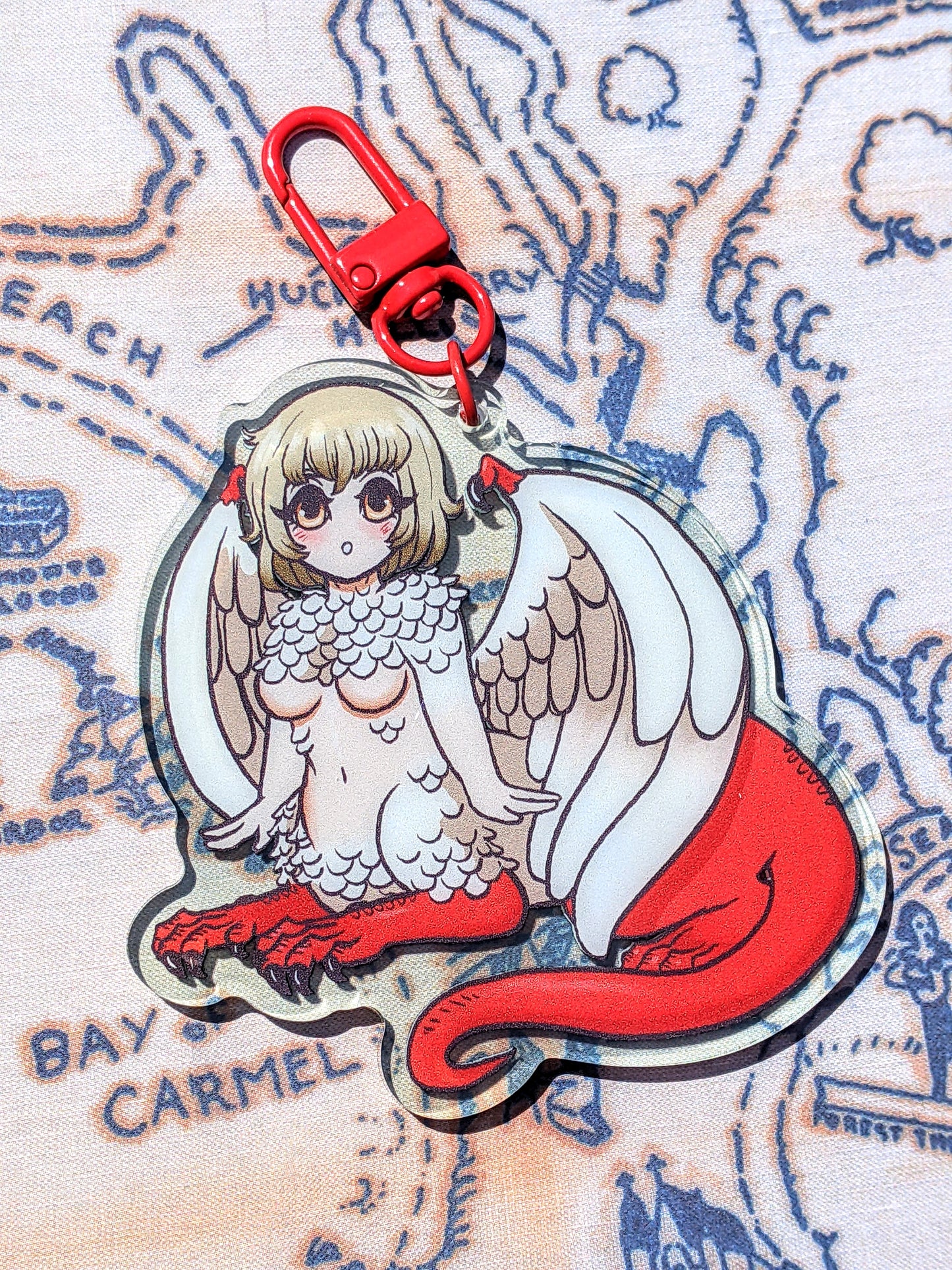 Falin 3 Inch Keychain