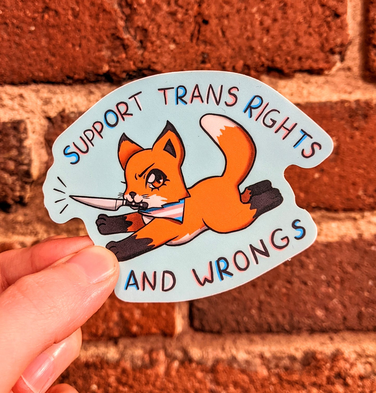 Trans Rights Sticker