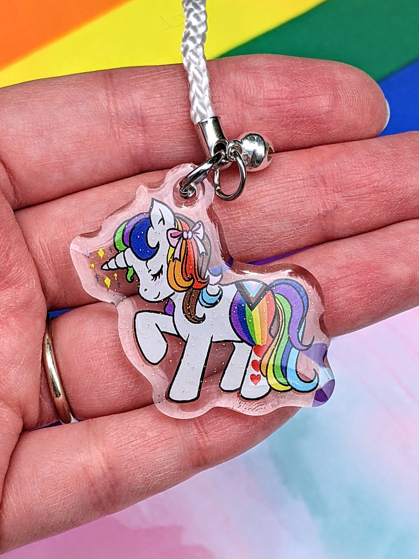 Pride Pony 1.5 Inch Charm