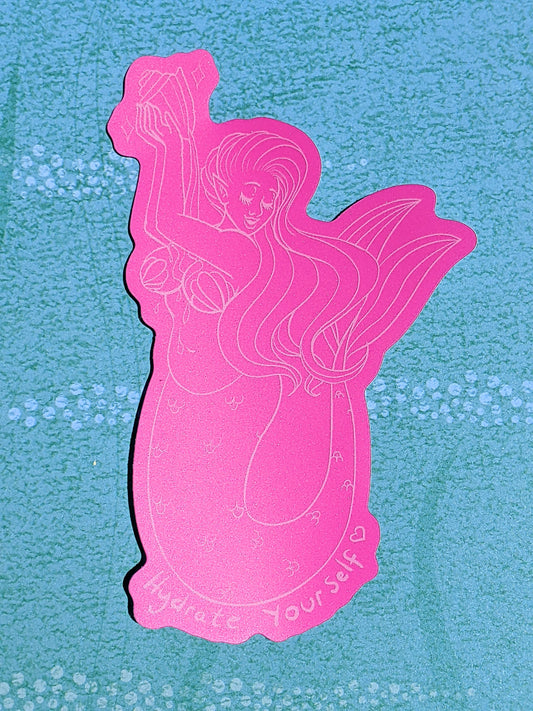 Color Changing Mermaid Sticker