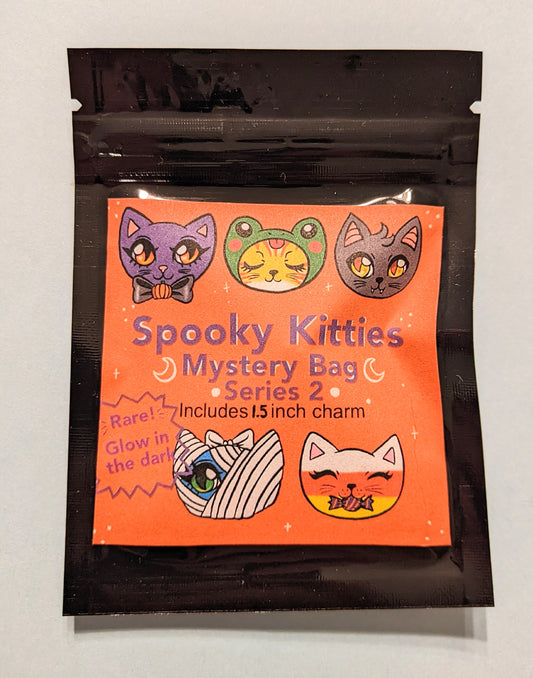 3. Spooky Kitties Charm Mystery Bag Series 2