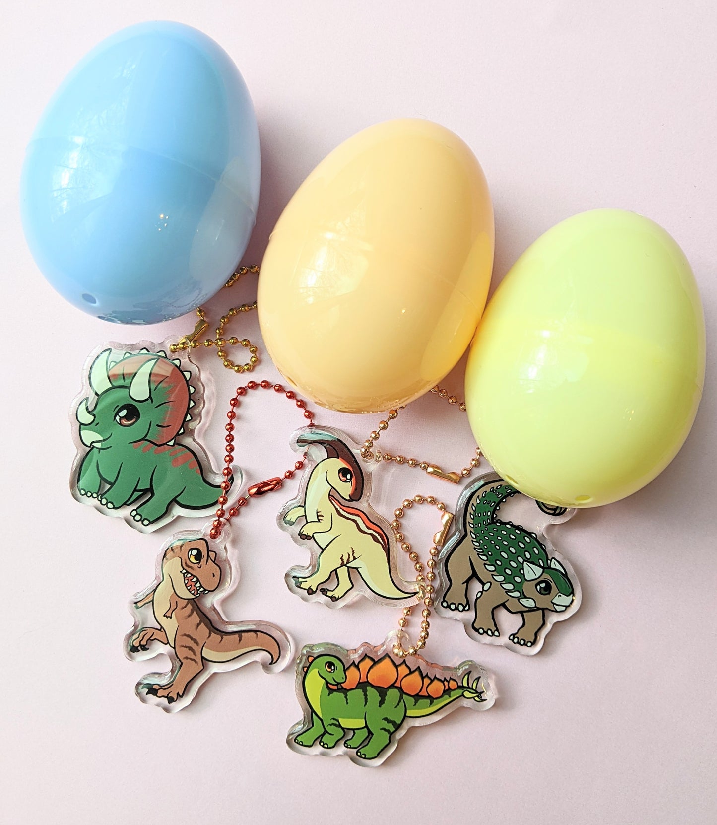 4. Baby Dinosaur Mystery Charm Eggs