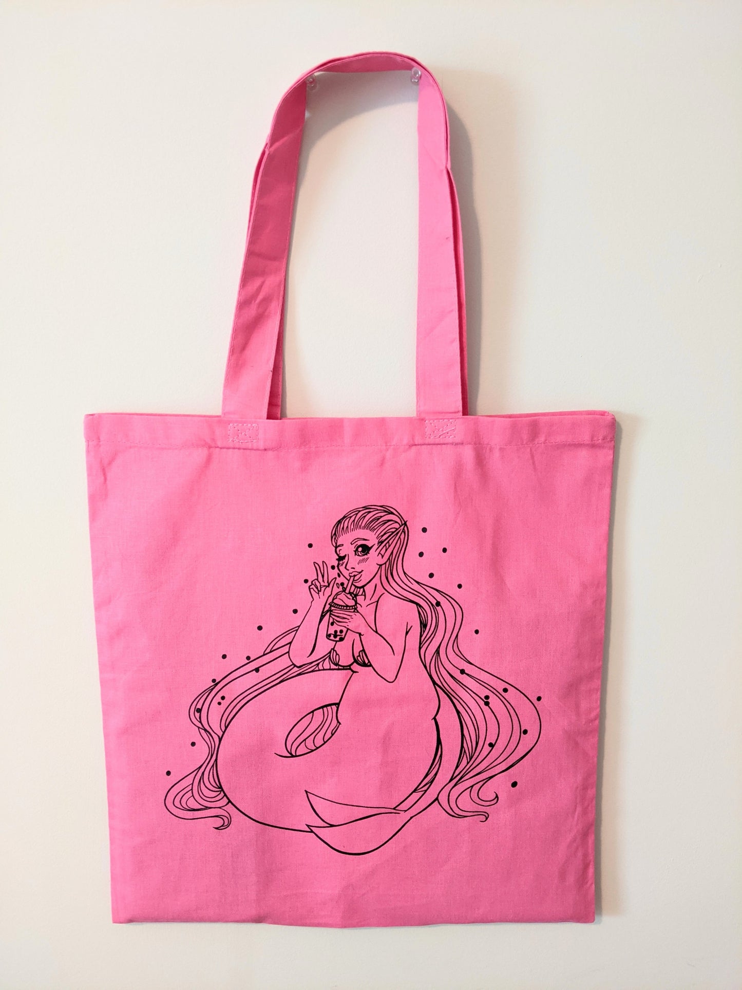 Boba Mermaid Lightweight Tote