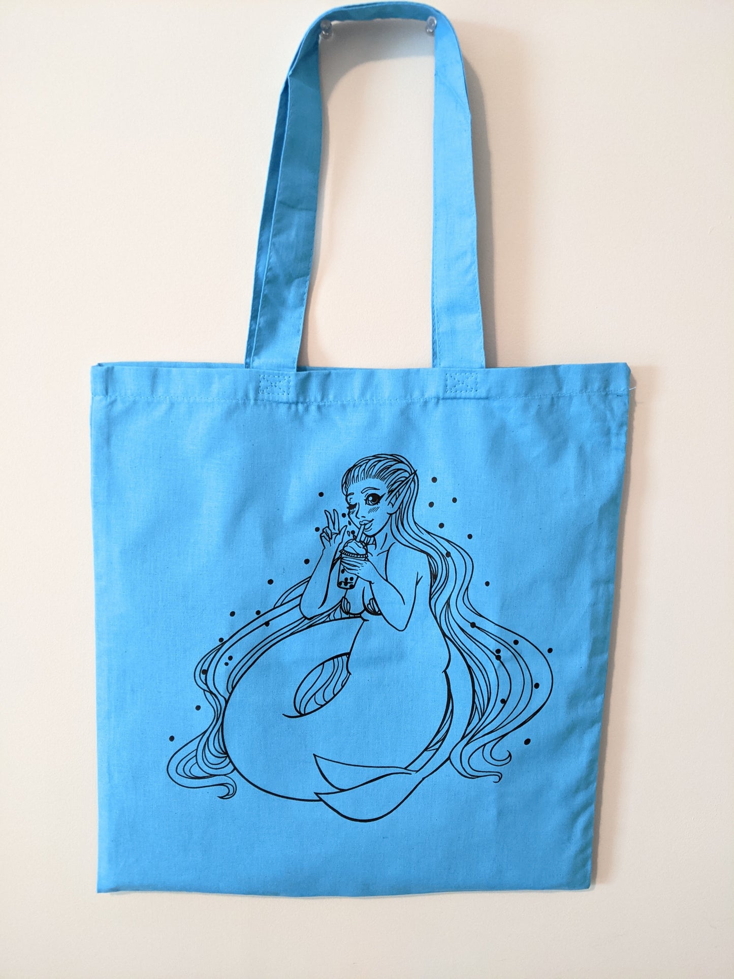 Boba Mermaid Lightweight Tote